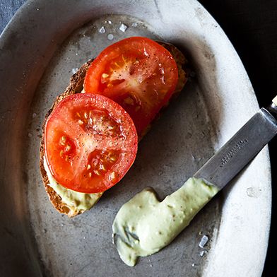A Tomato Sandwich Worthy of a Little Bacon