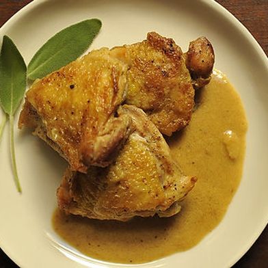 Chicken with Creamy Dijon Mustard Sauce