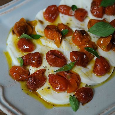 Mozzarella and Roasted Cherry Tomato Salad