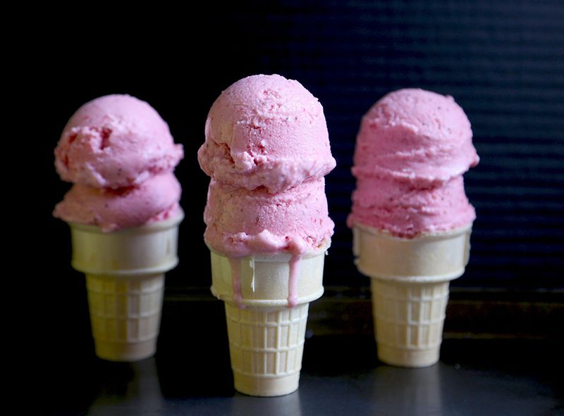 The Easiest (Strawberry-Buttermilk) Ice Cream You'll Make All Summer