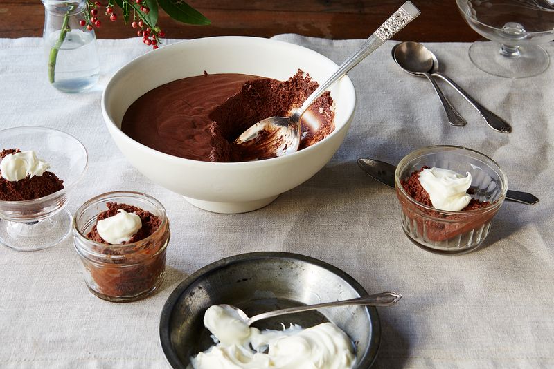 Olive Oil Chocolate Mousse 