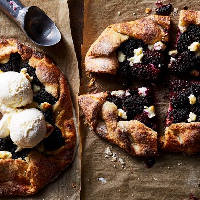 Goat Cheese Makes This Blackberry Galette a Star