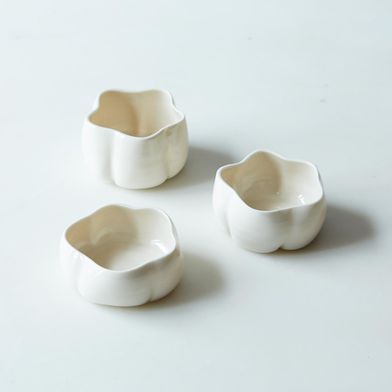 Porcelain Tea Light Holders (Set of 3)