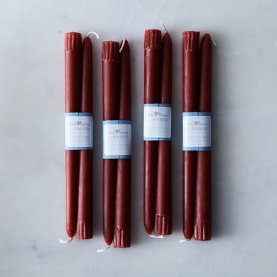 Tapered Terracotta Candles (Set of 8)