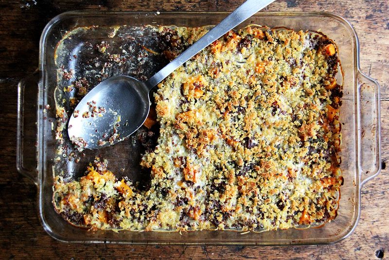 Baked Quinoa with Roasted Butternut Squash & Gruyère