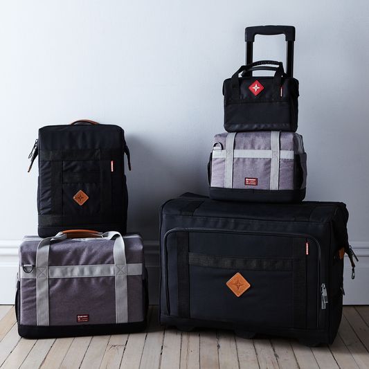Structured Nylon & Leather Travel Coolers