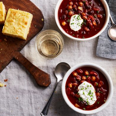 Smoky Bean Chili (With Prunes!)