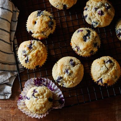 Mom's Blueberry-Coconut Muffins