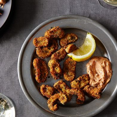 Fried Mushrooms with Smoked Paprika Remoulade