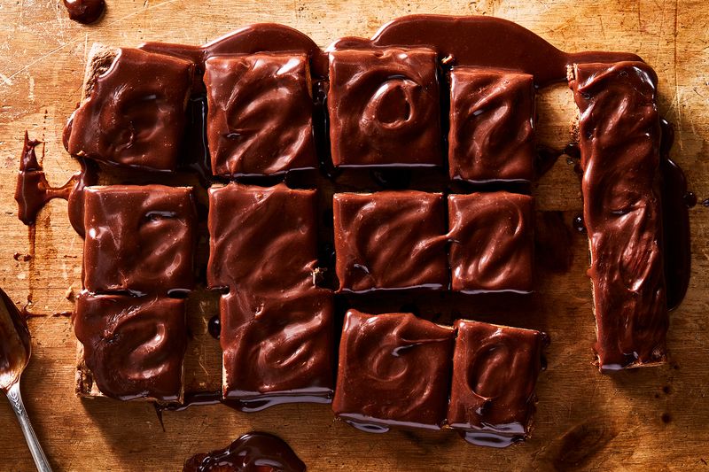 This cayenne-milk chocolate ganache can top pretty much any dessert.