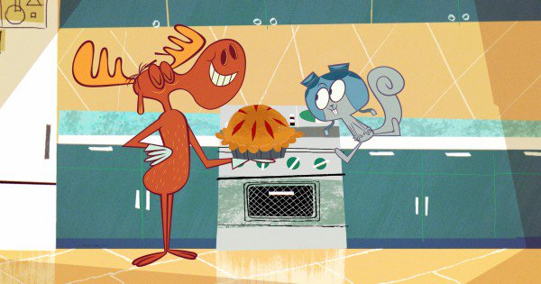 adventures of rocky and bullwinkle, tv show, reboot, cartoon, season 1, review, dreamworks animation, amazon video