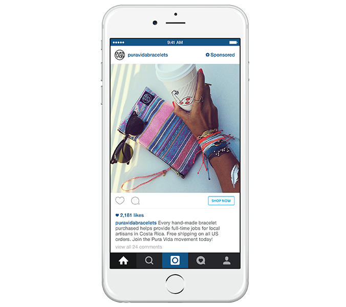 Instagram Ads Now Available Worldwide - mobile iPhone